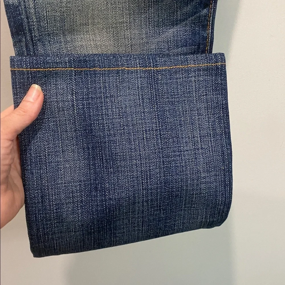 True Religion Women's Johnny Blue Low Rise Straight Leg Jeans NWT Size 28 - Picture 10 of 15